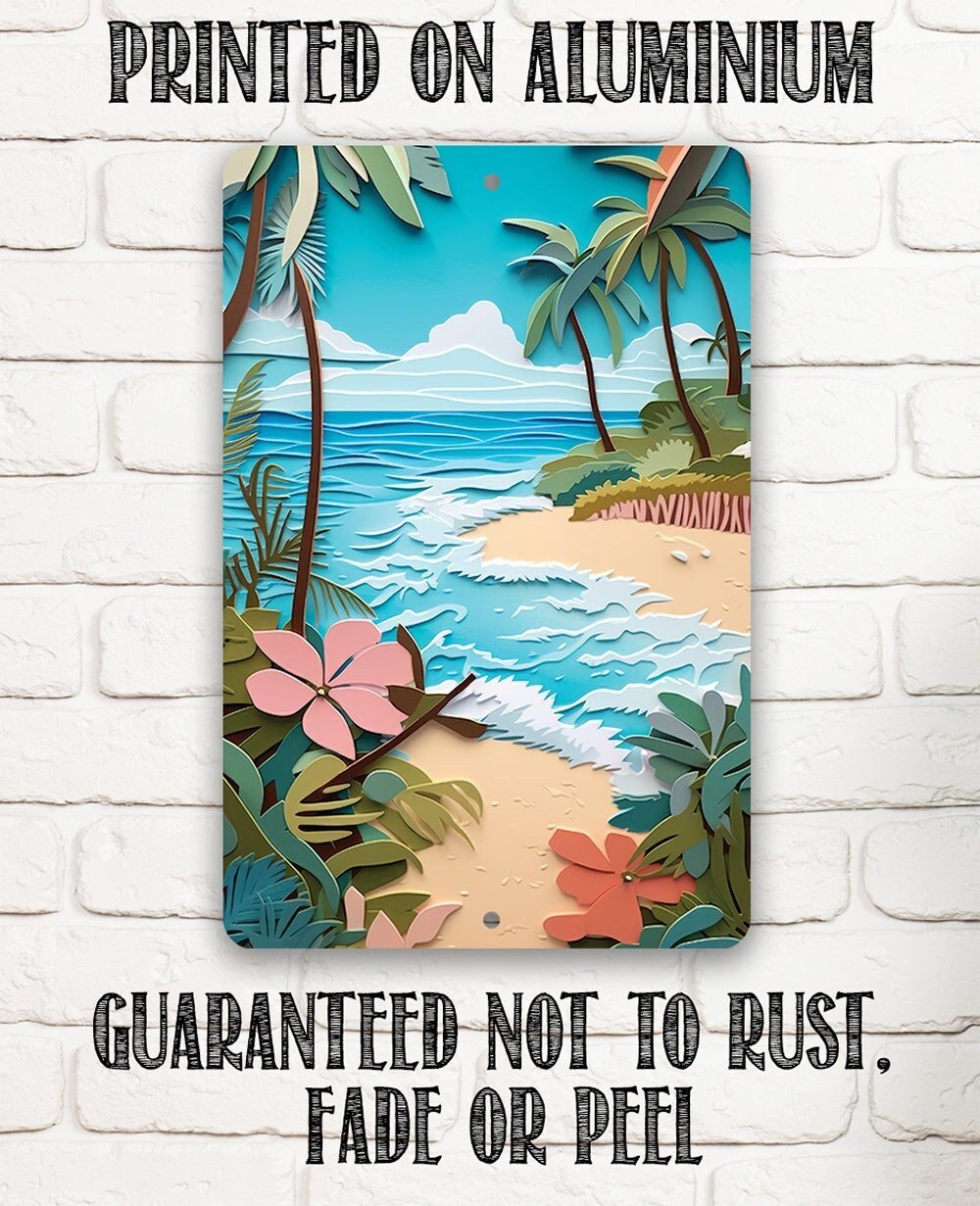 Beach Dreams - Metal Sign Daughter - Ever Trendy Essentials