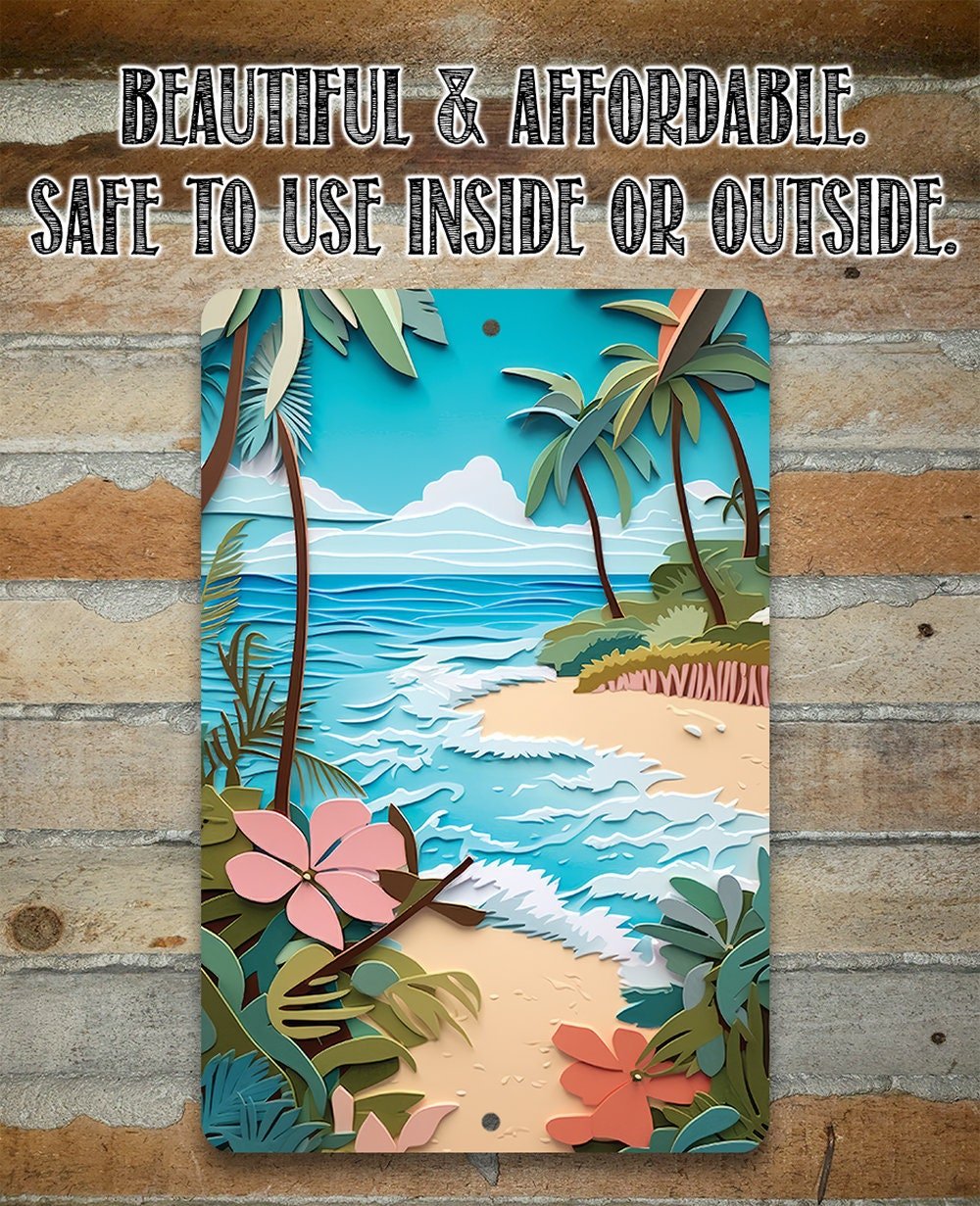 Beach Dreams - Metal Sign Daughter - Ever Trendy Essentials