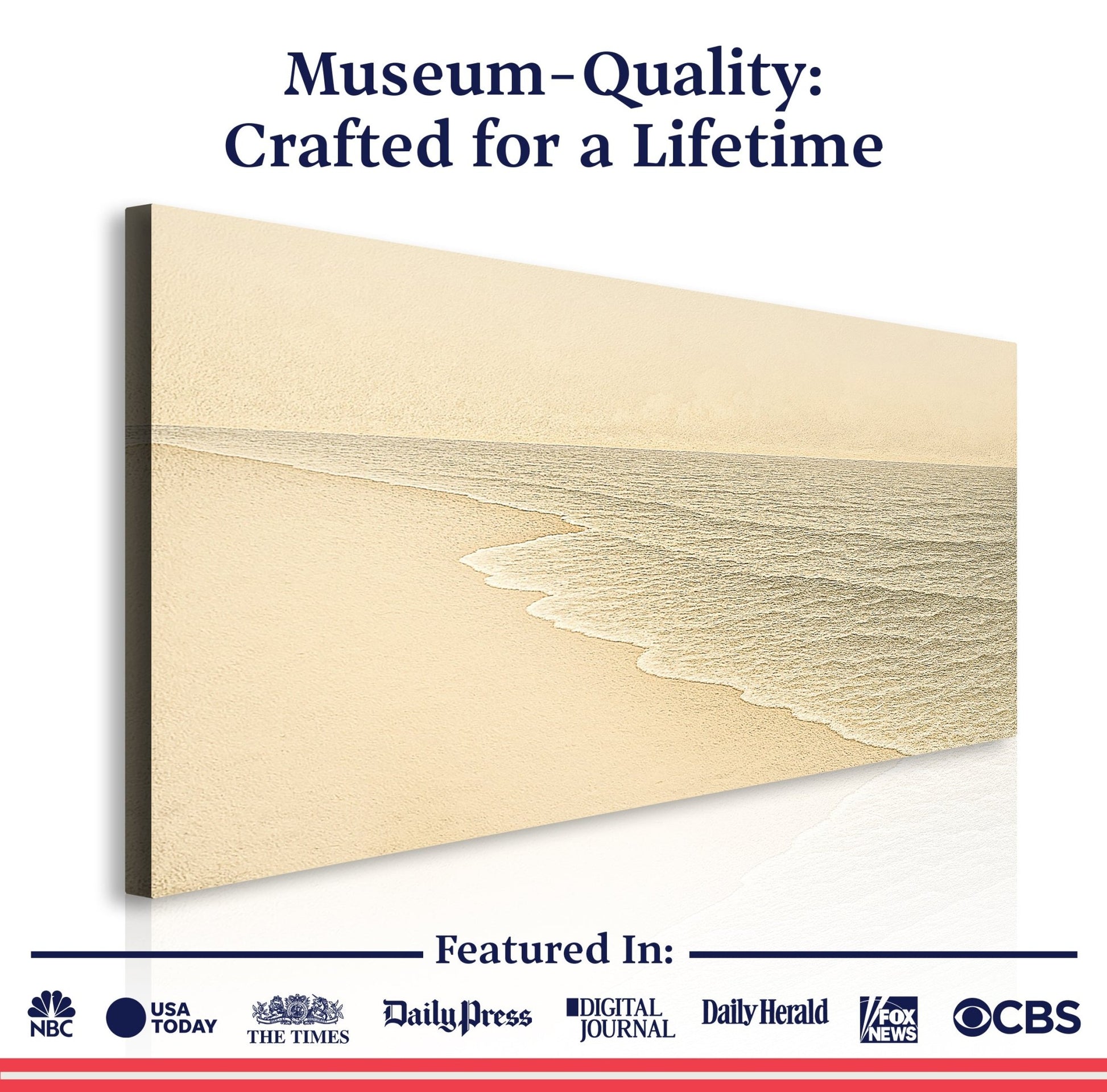 Beach Shoreline Coastal Wall Art III Daughter - Ever Trendy Essentials