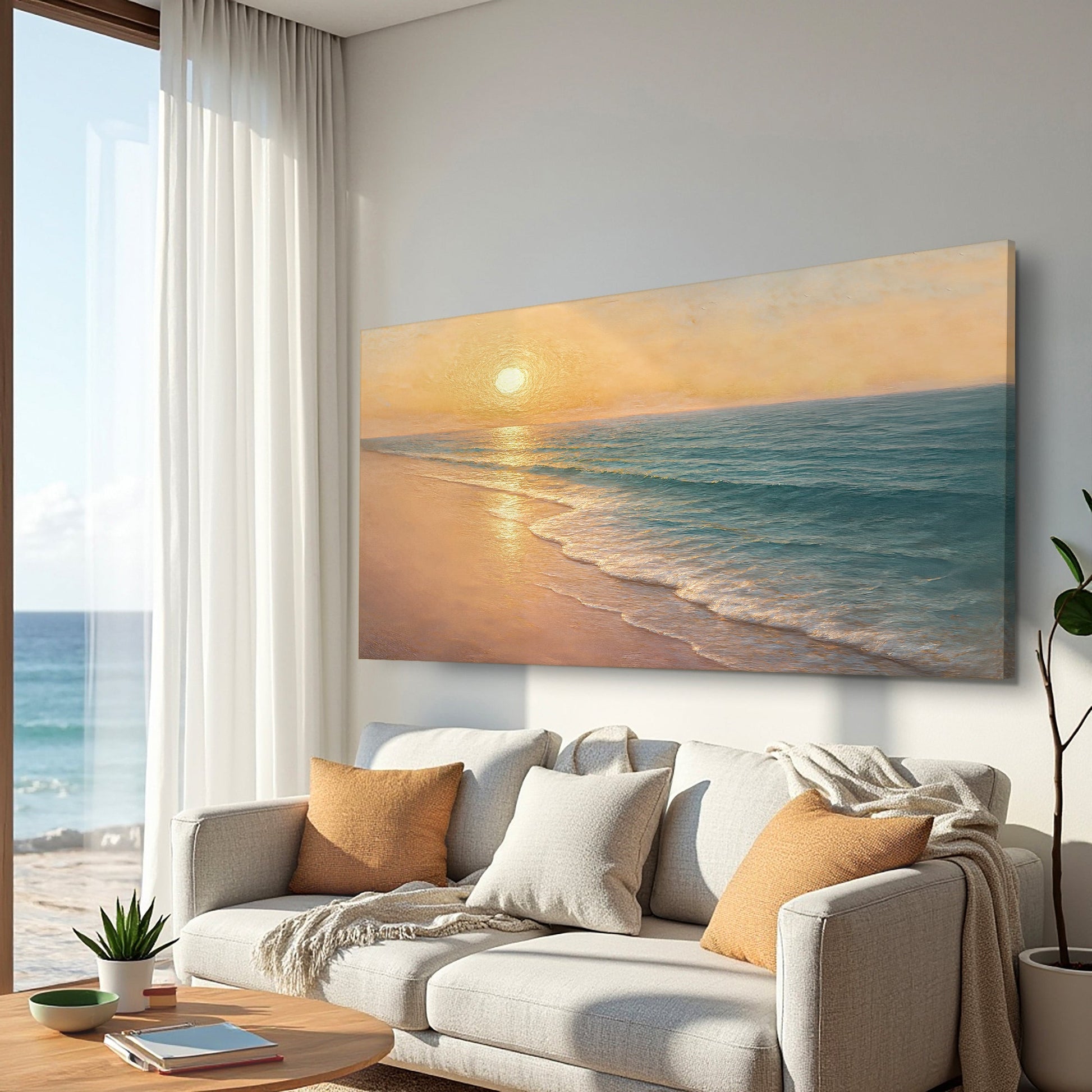 Beach Shoreline Coastal Wall Art IV Daughter - Ever Trendy Essentials