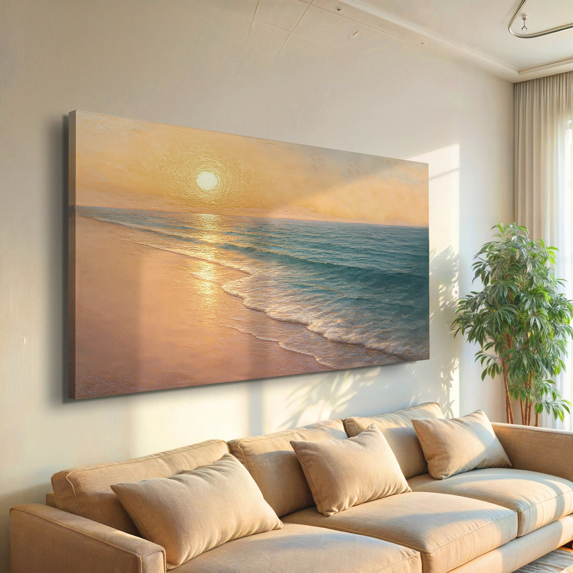 Beach Shoreline Coastal Wall Art IV Daughter - Ever Trendy Essentials