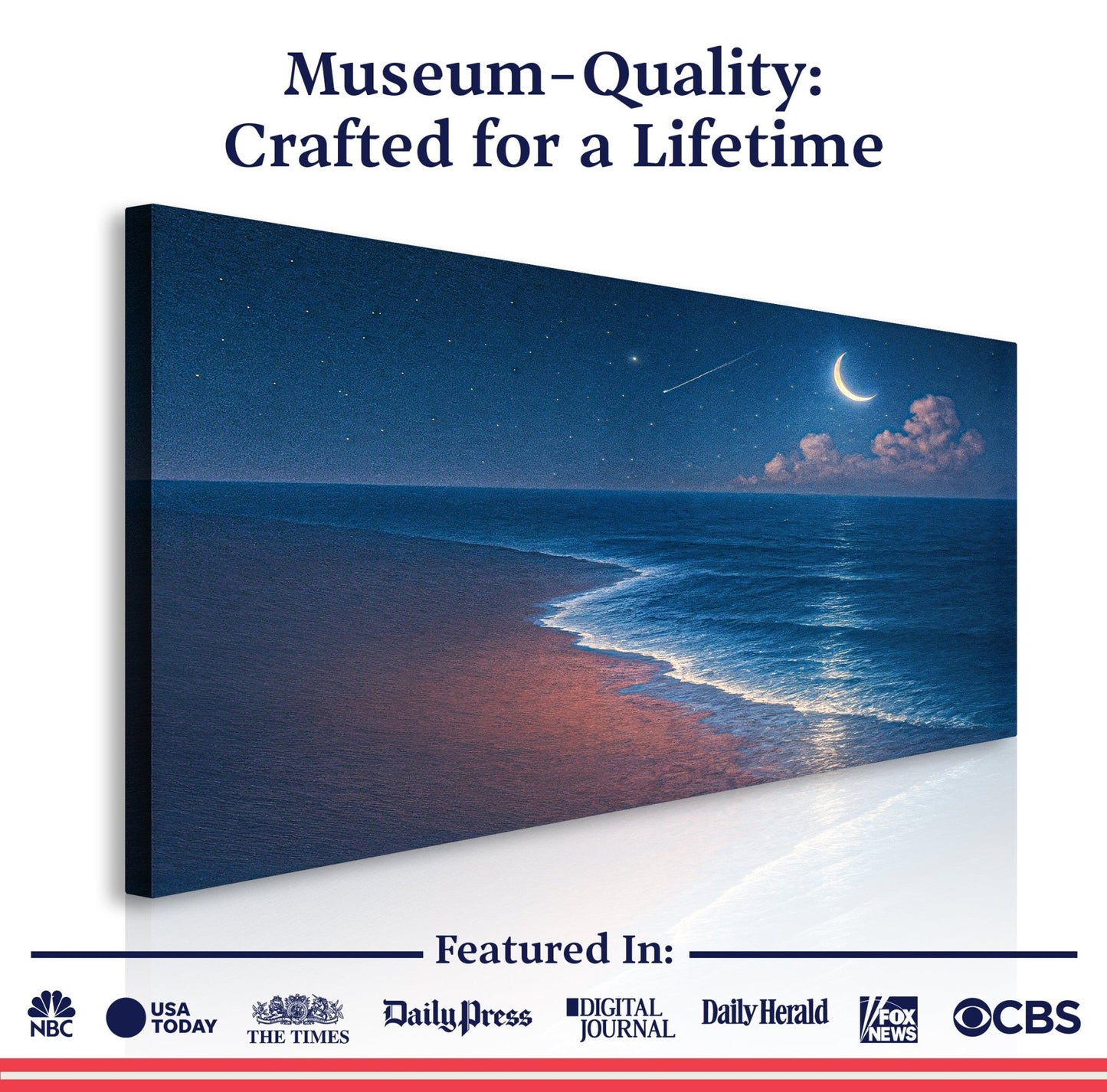Beach Shoreline Coastal Wall Art V Daughter - Ever Trendy Essentials