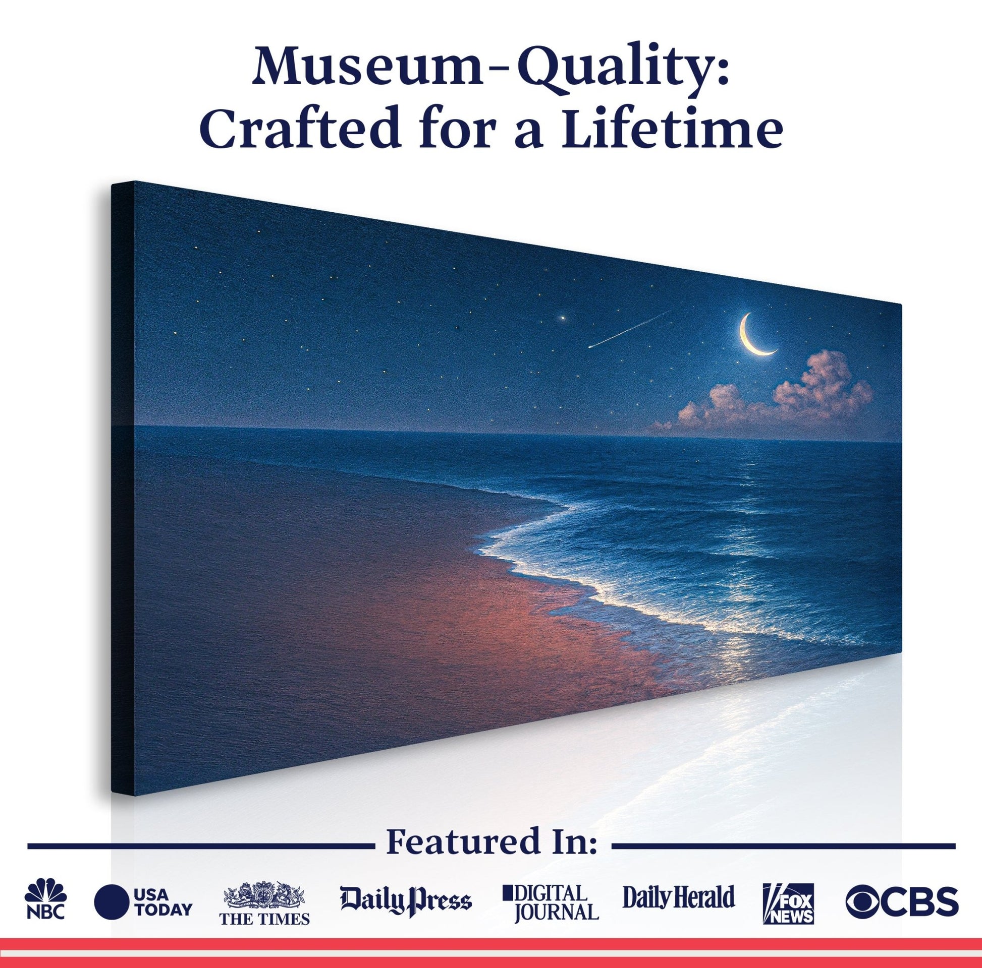 Beach Shoreline Coastal Wall Art V Daughter - Ever Trendy Essentials