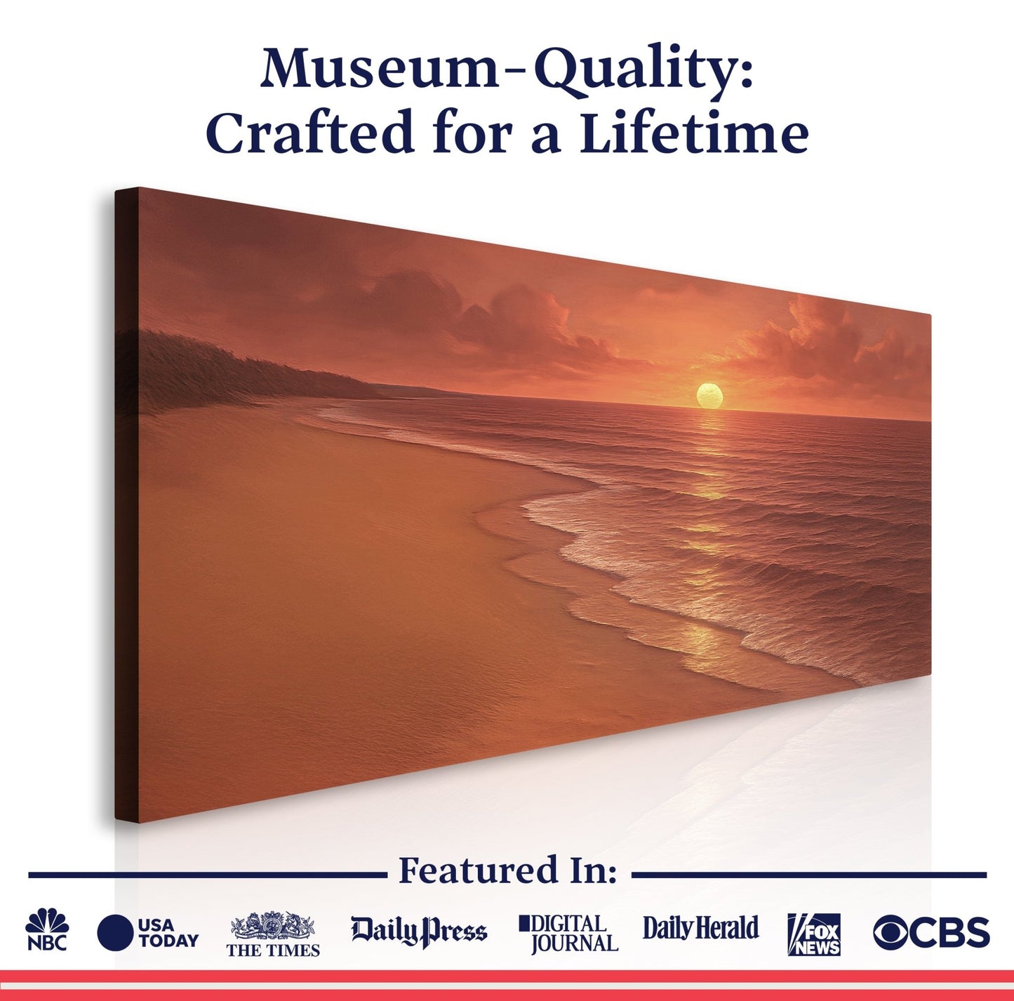 Beach Shoreline Coastal Wall Art VII Daughter - Ever Trendy Essentials