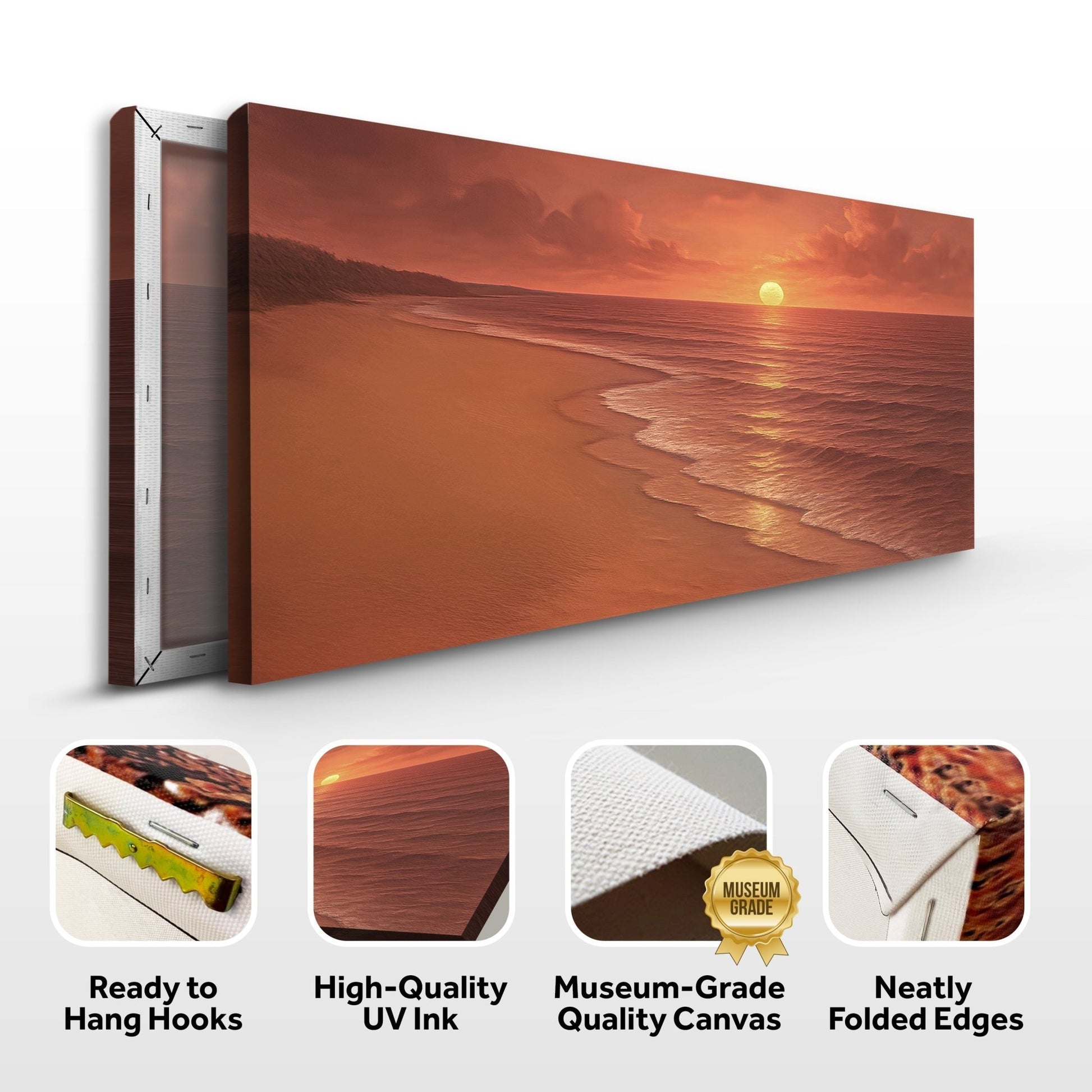 Beach Shoreline Coastal Wall Art VII Daughter - Ever Trendy Essentials