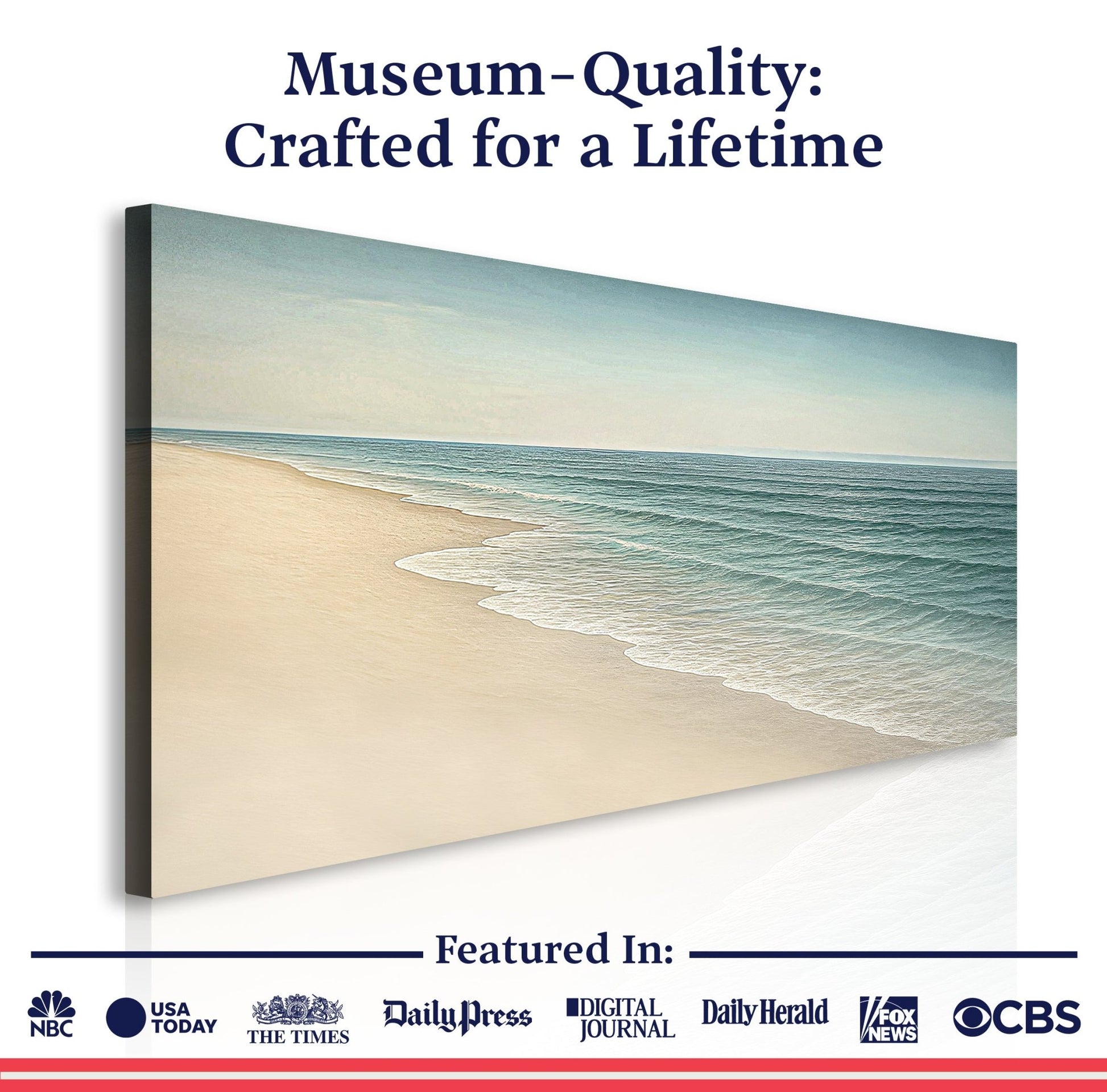 Beachside Bliss Coastal Wall Art Daughter - Ever Trendy Essentials