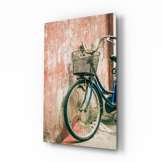 Bicycle Basket Glass Wall Art Daughter - Ever Trendy Essentials