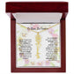 Birth Flower Necklace With Name I No Rain - No Flowers | Beautiful Gift for Aunt - Ever Trendy Essentials