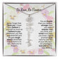 Birth Flower Necklace With Name I No Rain - No Flowers | Beautiful Gift for Aunt - Ever Trendy Essentials