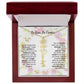 Birth Flower Necklace With Name I No Rain - No Flowers | Beautiful Gift for Aunt - Ever Trendy Essentials