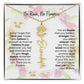 Birth Flower Necklace With Name I No Rain - No Flowers | Beautiful Gift for Aunt - Ever Trendy Essentials