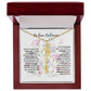 Birth Flower Necklace With Name I No Rain - No Flowers | Gift for Mom from Daughter - Ever Trendy Essentials