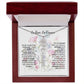 Birth Flower Necklace With Name I No Rain - No Flowers | Gift for Mom from Daughter - Ever Trendy Essentials