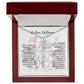 Birth Flower Necklace With Name I No Rain - No Flowers | Gift for Mom from Daughter - Ever Trendy Essentials
