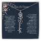 Birth Flower Necklace With Name I No Rain - No Flowers | Unique Jewelry for Daughter from Dad - Ever Trendy Essentials