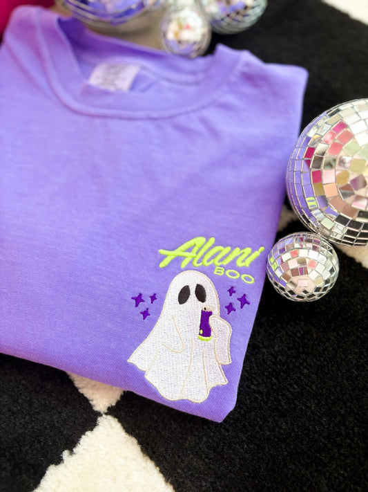 BOO Energy Drink Embroidered Tee *MADE TO ORDER 10 - 15 BIZ DAYS* - Ever Trendy Essentials