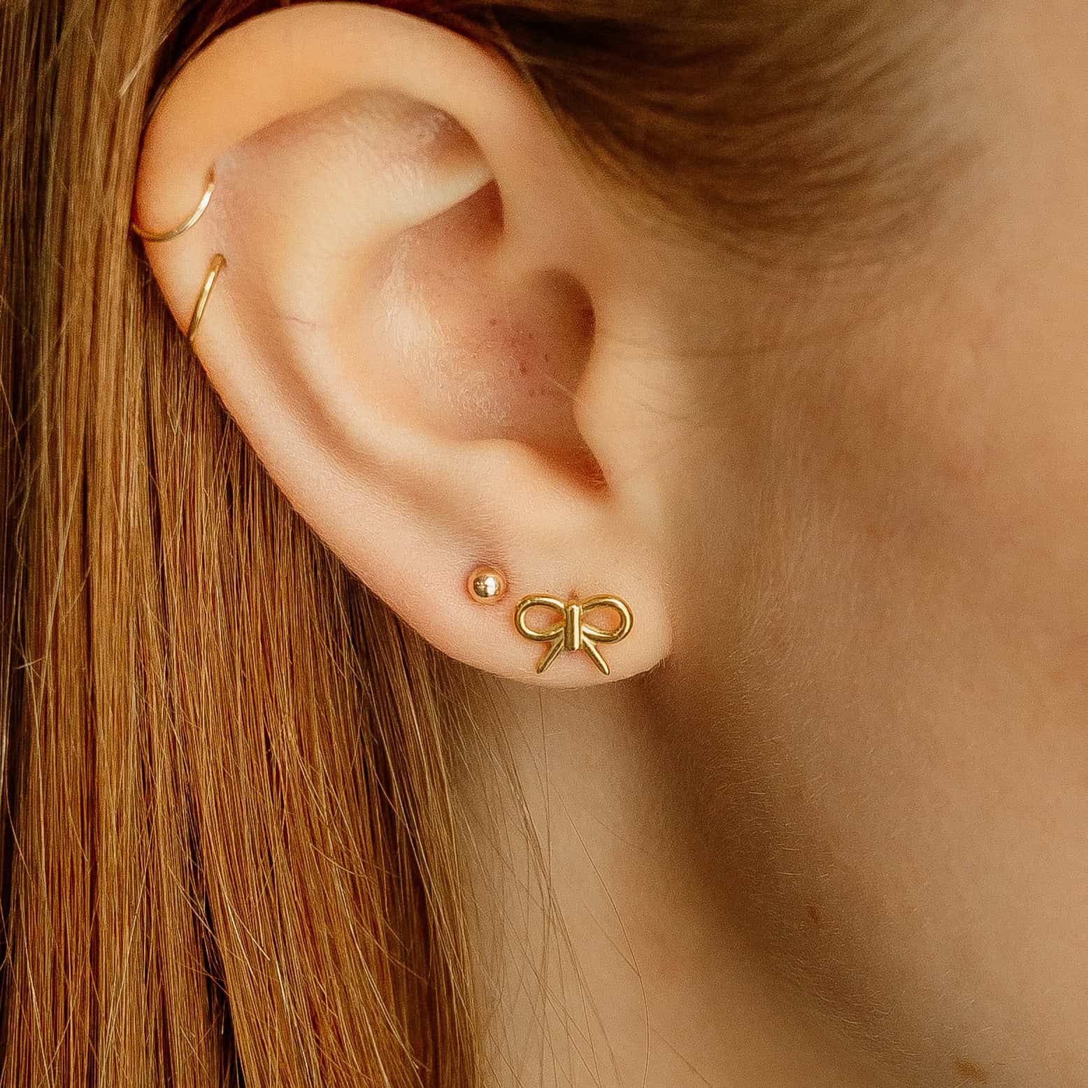 Bowtie Screw Back Earrings - Ever Trendy Essentials