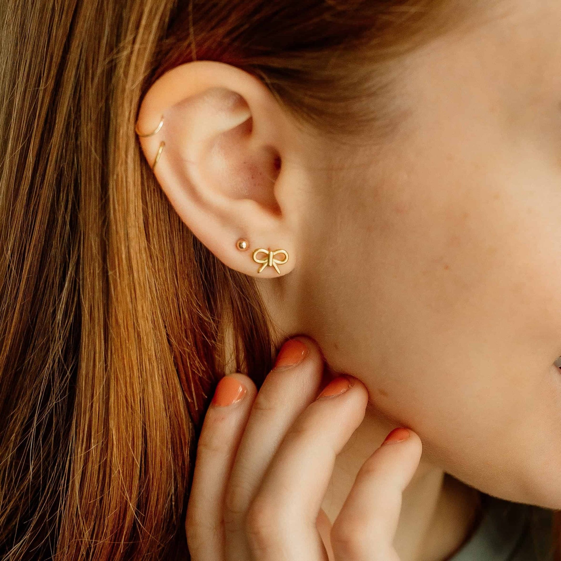 Bowtie Screw Back Earrings - Ever Trendy Essentials