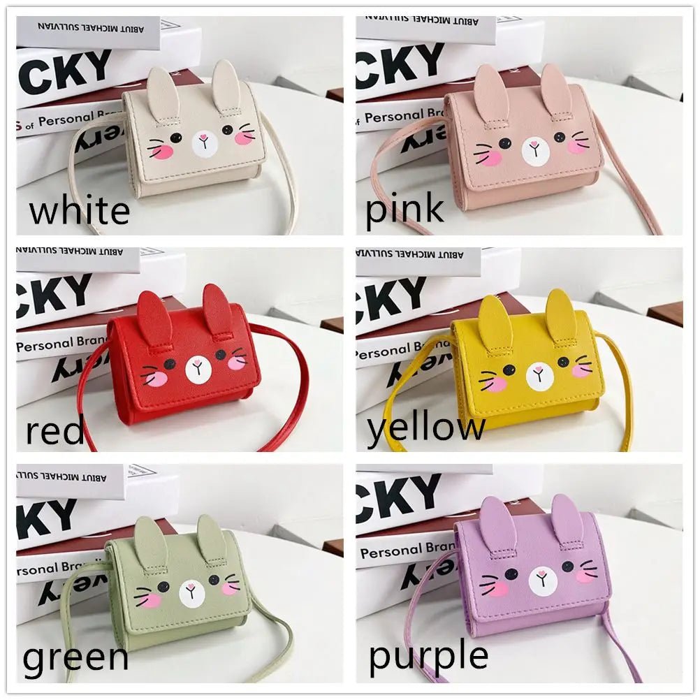 Children's Accessories Small Shoulder Bag | Cute Rabbit Baby Girls Small Crossbody Bags & Cartoon Kids Boys Mini Coin Purse Handbags - Ever Trendy Essentials