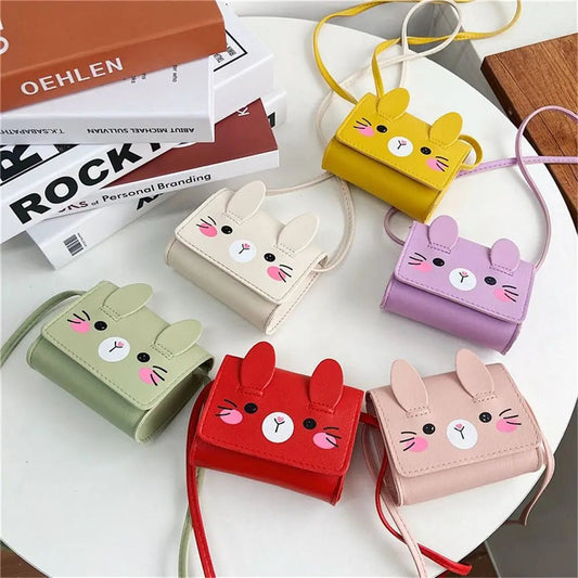Children's Accessories Small Shoulder Bag | Cute Rabbit Baby Girls Small Crossbody Bags & Cartoon Kids Boys Mini Coin Purse Handbags - Ever Trendy Essentials