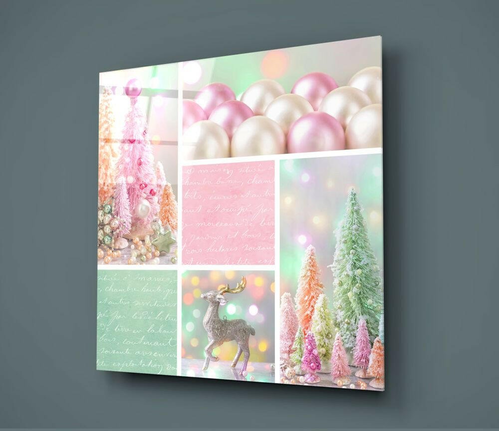 Christmas Glass Wall Art - Ever Trendy Essentials
