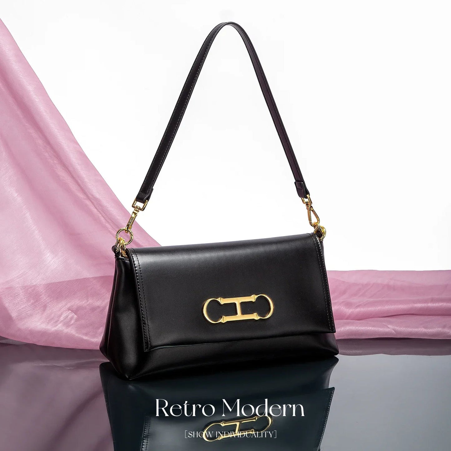 Classic Retro Square Crossbody Bag - Ever Trendy Essentials