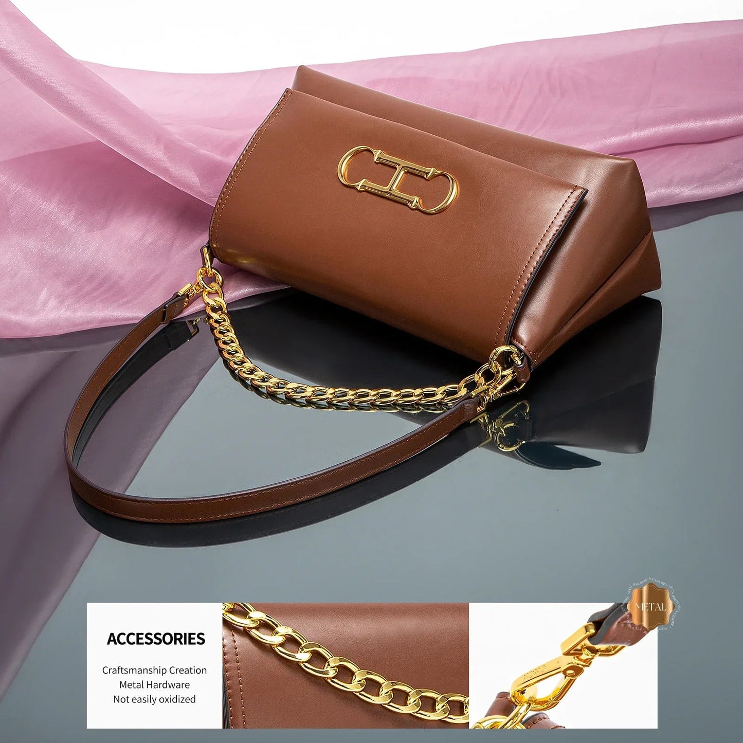 Classic Retro Square Crossbody Bag - Ever Trendy Essentials
