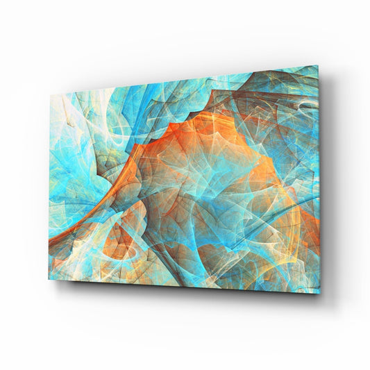 Colored Nets Glass Wall Art Daughter - Ever Trendy Essentials