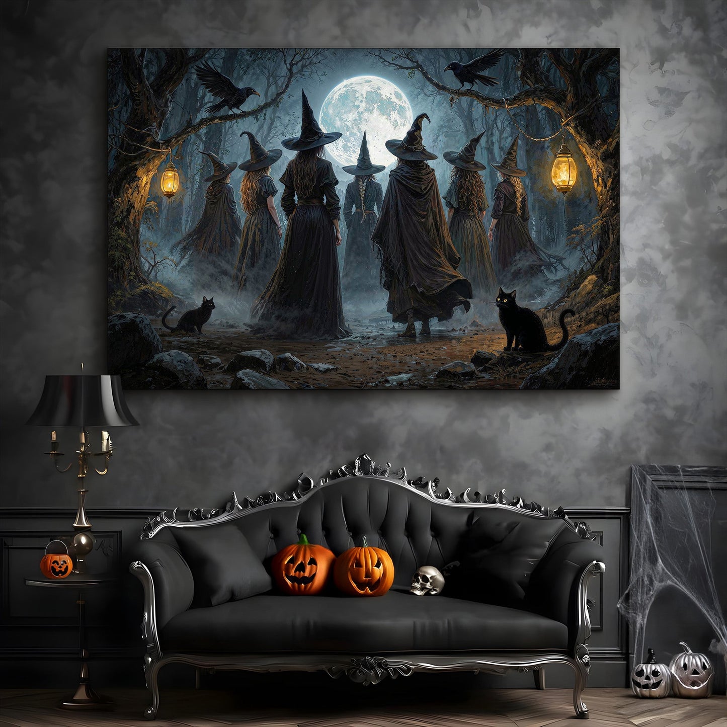 Coven of Witches Halloween Wall Art Daughter - Ever Trendy Essentials
