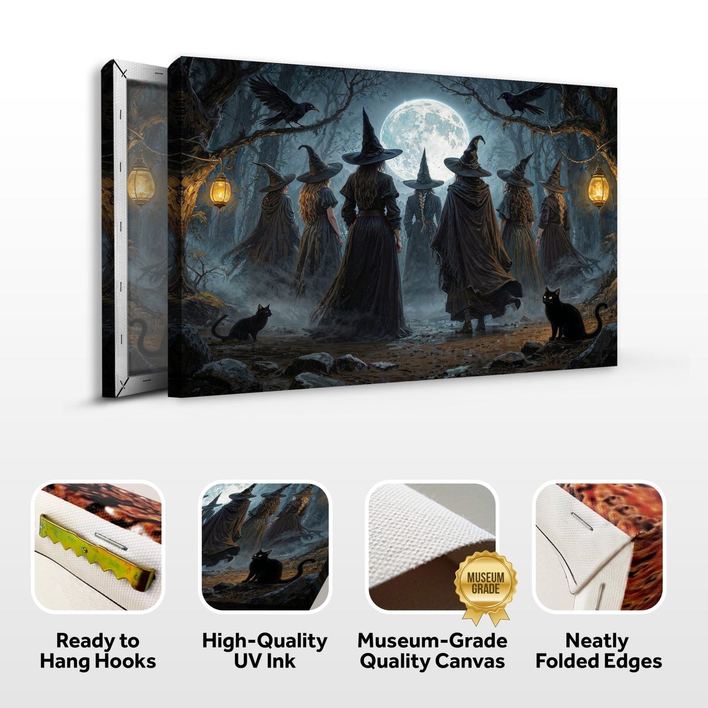 Coven of Witches Halloween Wall Art Daughter - Ever Trendy Essentials