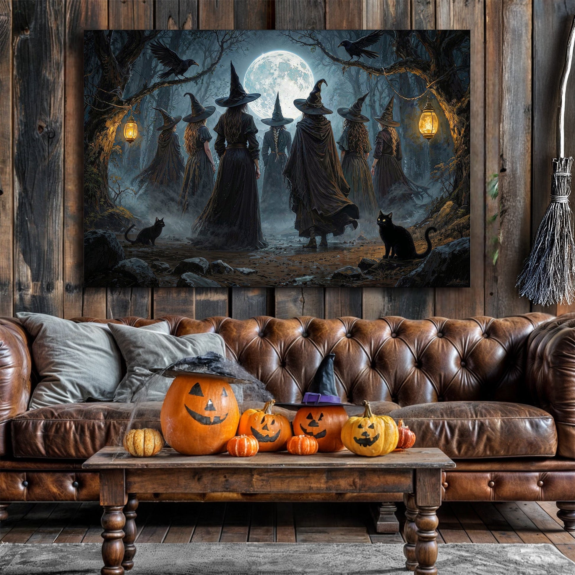 Coven of Witches Halloween Wall Art Daughter - Ever Trendy Essentials