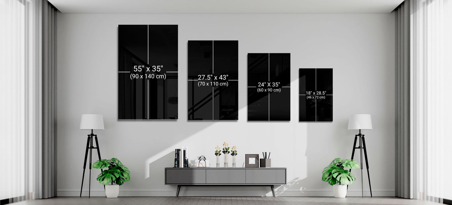 “Create Today” Glass Wall Art Daughter - Ever Trendy Essentials