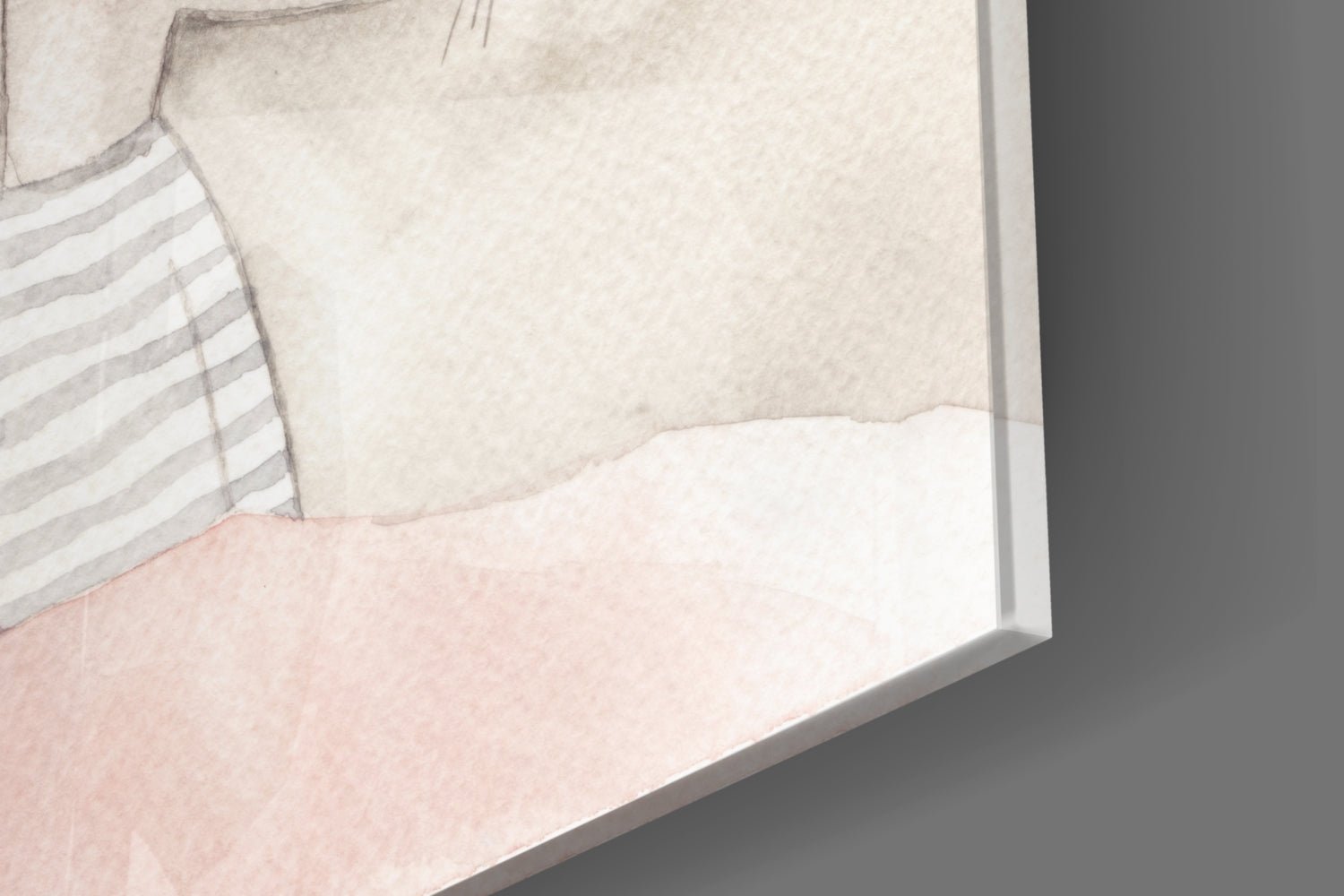 Cute Mouse Glass Wall Art Daughter - Ever Trendy Essentials