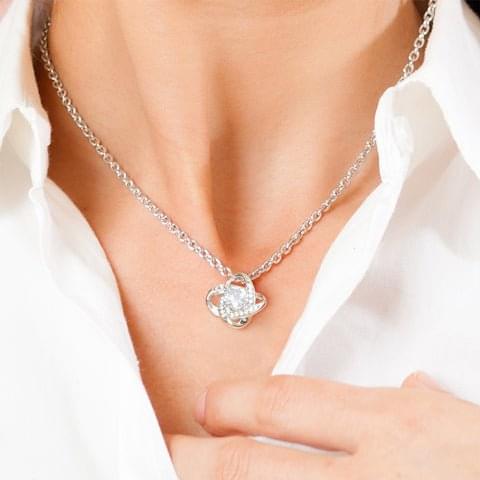 Daughter Love Knot Necklace Gift - Ever Trendy Essentials