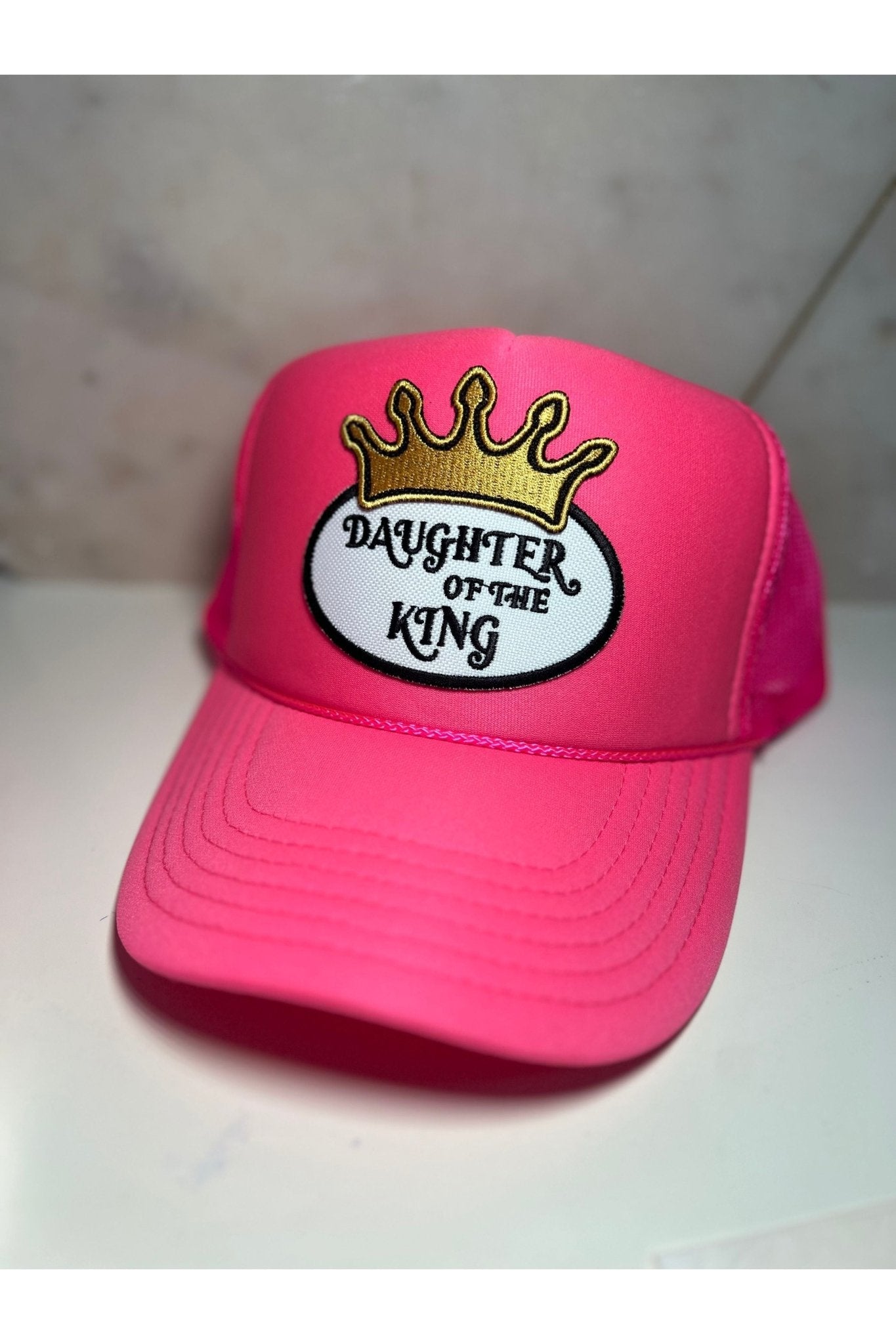 Daughter Of The King Patch Trucker Hat - clearance - Ever Trendy Essentials