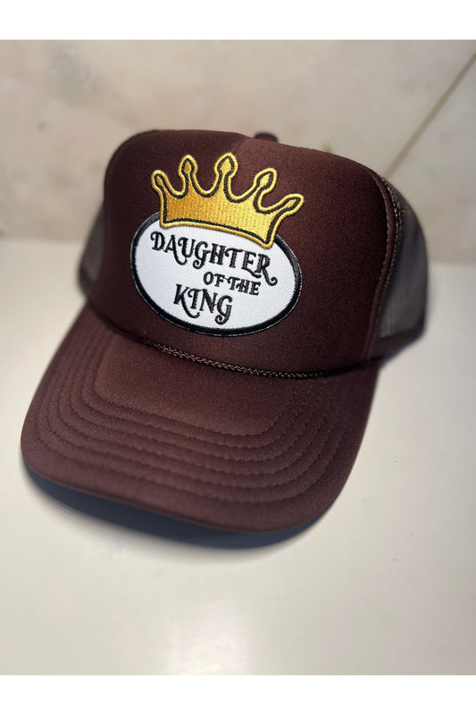Daughter Of The King Patch Trucker Hat - clearance - Ever Trendy Essentials