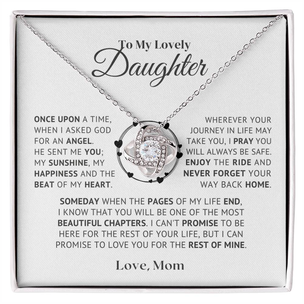 Daughter's Love Necklace Gift - Ever Trendy Essentials