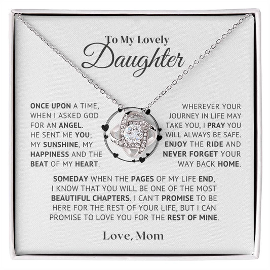 Daughter's Love Necklace Gift - Ever Trendy Essentials