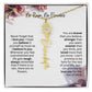 December Birth Flower Necklace | Customizable Birthstone Jewelry Gift - Ever Trendy Essentials