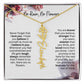 December Birth Flower Necklace | Customizable Birthstone Jewelry Gift - Ever Trendy Essentials