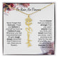 December Birth Flower Necklace | Customizable Birthstone Jewelry Gift - Ever Trendy Essentials