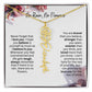 December Birth Flower Necklace | Customizable Birthstone Jewelry Gift - Ever Trendy Essentials