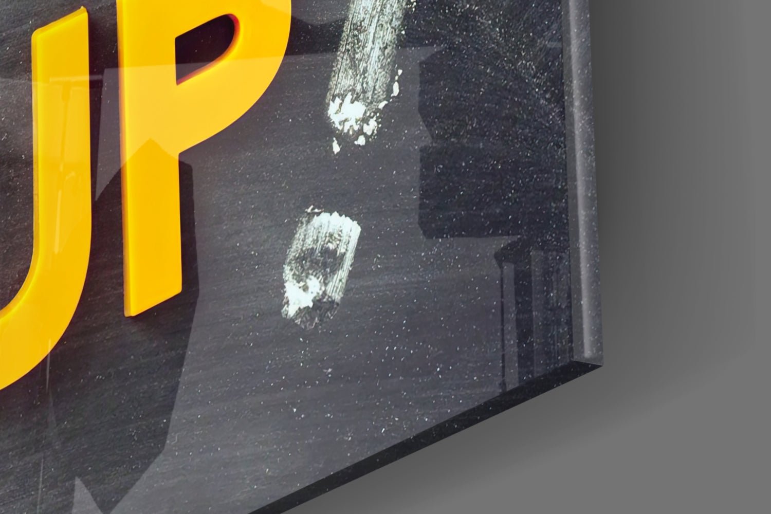Don't Give Up Glass Wall Art Daughter - Ever Trendy Essentials