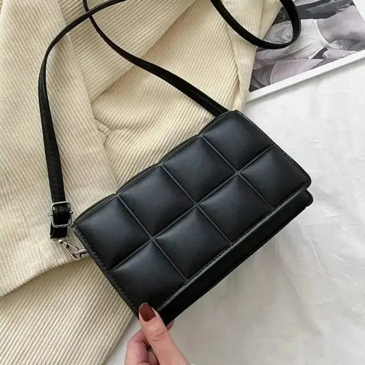 Fashion Brand Designer Women's Shoulder Bag | Small PU Leather Female Crossbody Bag & Trend Classic Handle Handbag - Ever Trendy Essentials