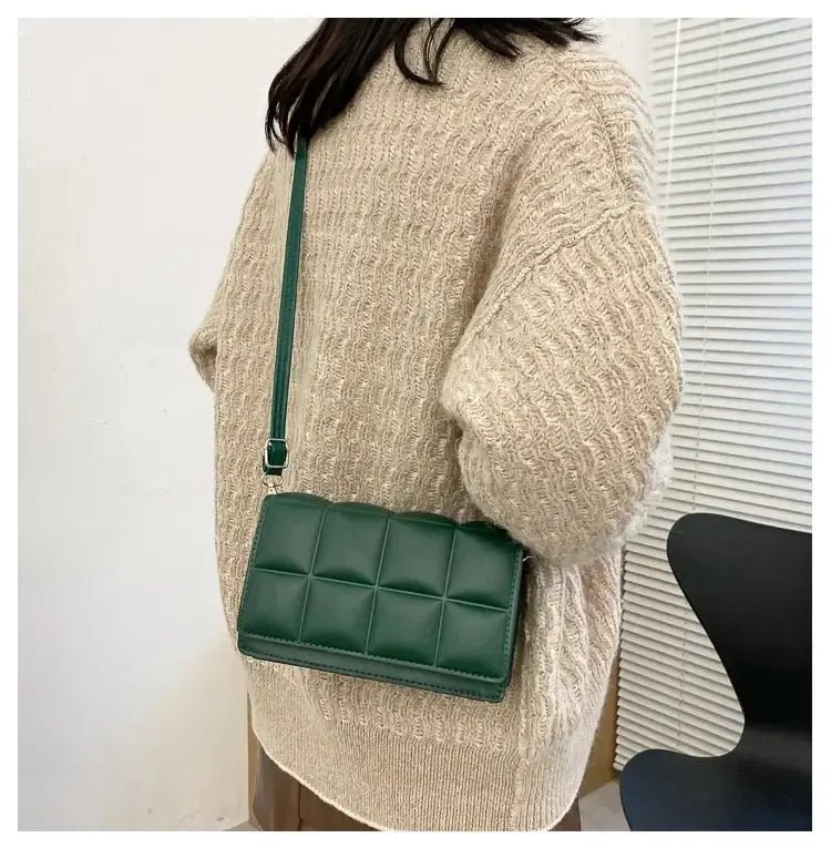 Fashion Brand Designer Women's Shoulder Bag | Small PU Leather Female Crossbody Bag & Trend Classic Handle Handbag - Ever Trendy Essentials