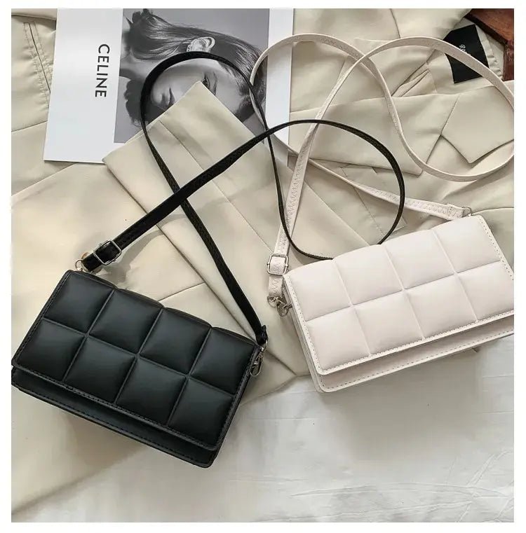Fashion Brand Designer Women's Shoulder Bag | Small PU Leather Female Crossbody Bag & Trend Classic Handle Handbag - Ever Trendy Essentials