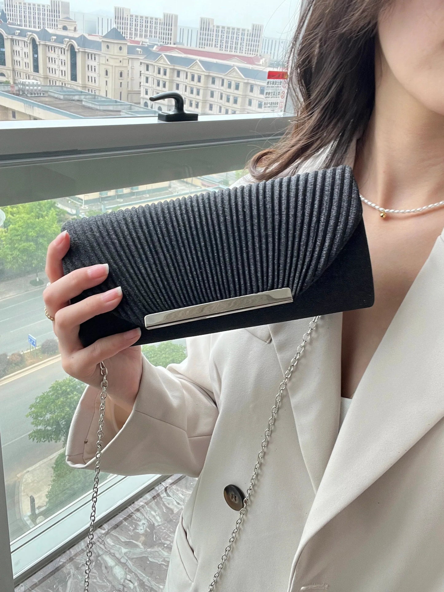 Fashion Elegant Clutch Bag | New Hot Selling Chain Dinner Bag & Bride Bridesmaid Lady Handbag (Factory Outlet) - Ever Trendy Essentials