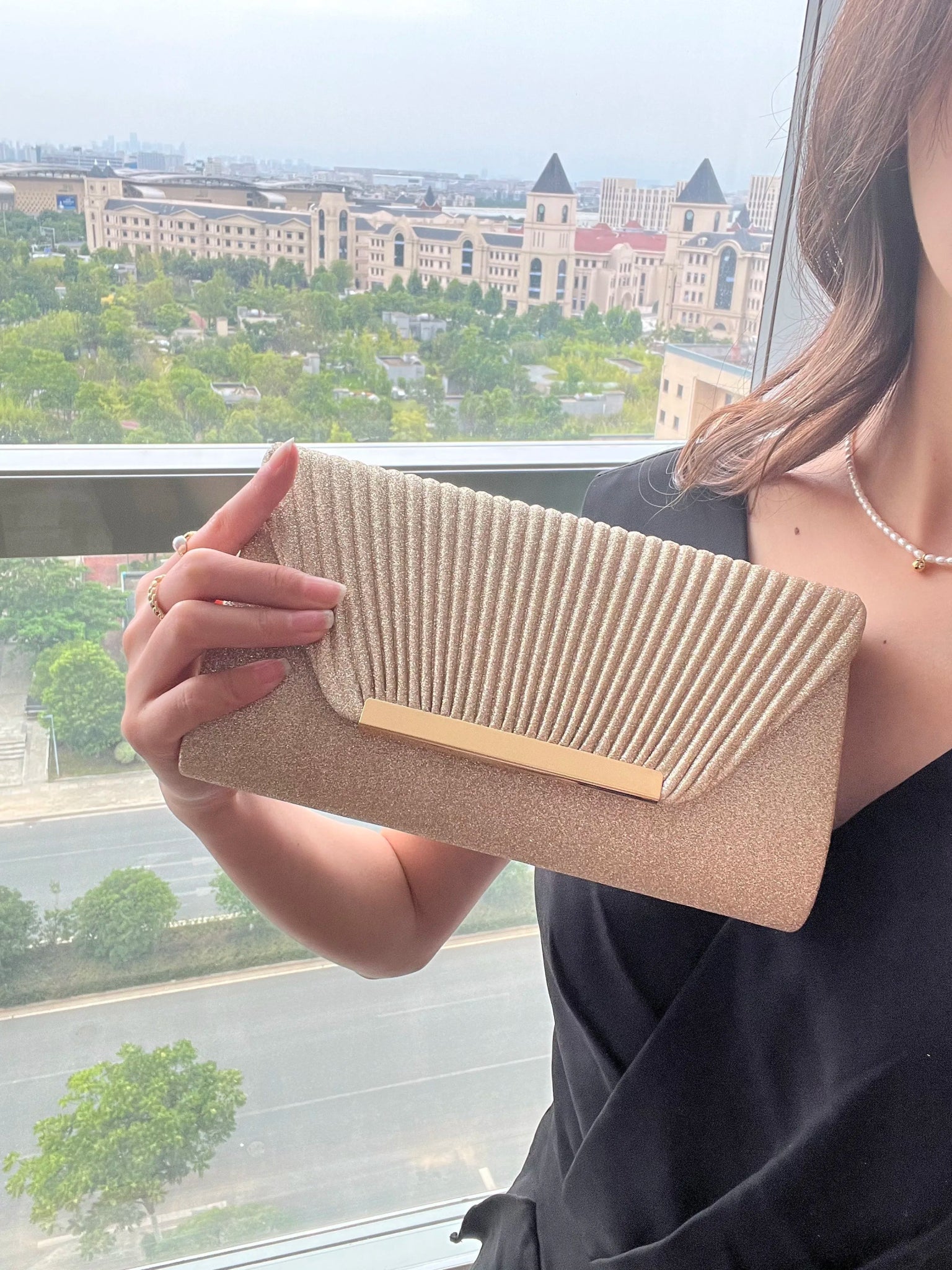 Fashion Elegant Clutch Bag | New Hot Selling Chain Dinner Bag & Bride Bridesmaid Lady Handbag (Factory Outlet) - Ever Trendy Essentials