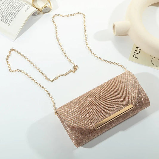 Fashion Elegant Clutch Bag | New Hot Selling Chain Dinner Bag & Bride Bridesmaid Lady Handbag (Factory Outlet) - Ever Trendy Essentials