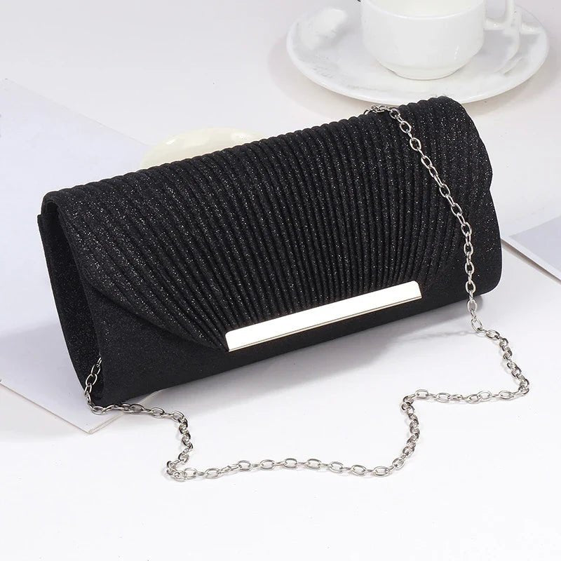 Fashion Elegant Clutch Bag | New Hot Selling Chain Dinner Bag & Bride Bridesmaid Lady Handbag (Factory Outlet) - Ever Trendy Essentials